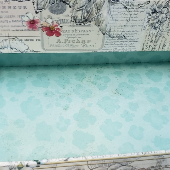 Punch Studio Leopard Peacock 3-Compartment Organizer - Picture 10 of 13